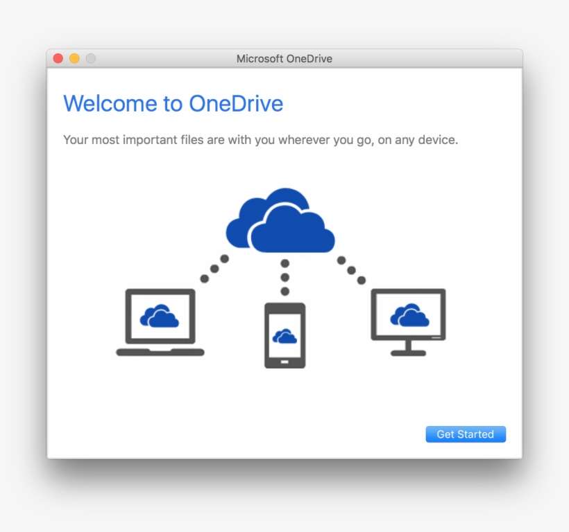 onedrive sync client mac